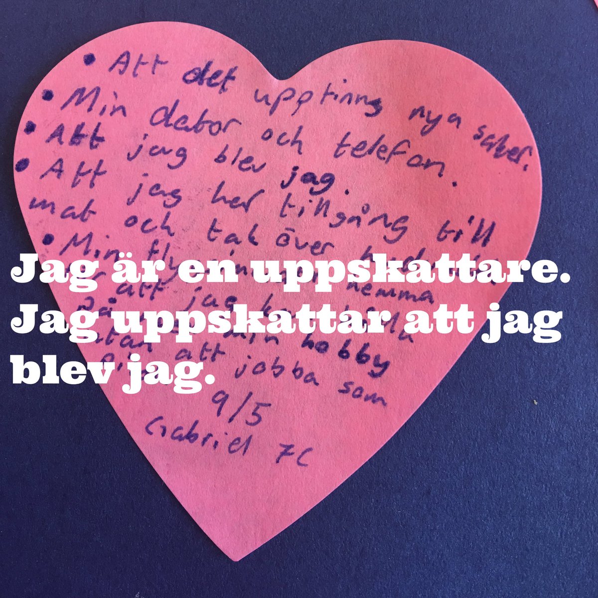 visesiskolan's tweet photo. Är du en uppskattare? Det är ivarje fall klass 7C. #7C #B216 https://t.co/rHfjZZYrsk