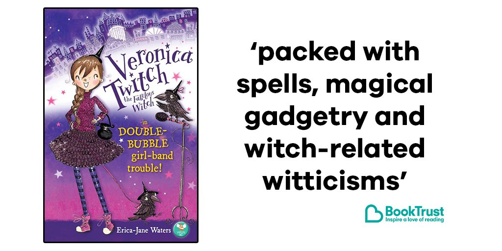 We're getting such a #FridayFeeling from our #BookOfTheDay! #VeronicaTwitch by <a href="/Ericajanewaters/">Erica-Jane Waters</a> is a fabulous light-hearted adventure with fun illustrations to match: booktrust.org.uk/book/v/veronic… <a href="/WackyBeeBooks/">Wacky Bee</a>