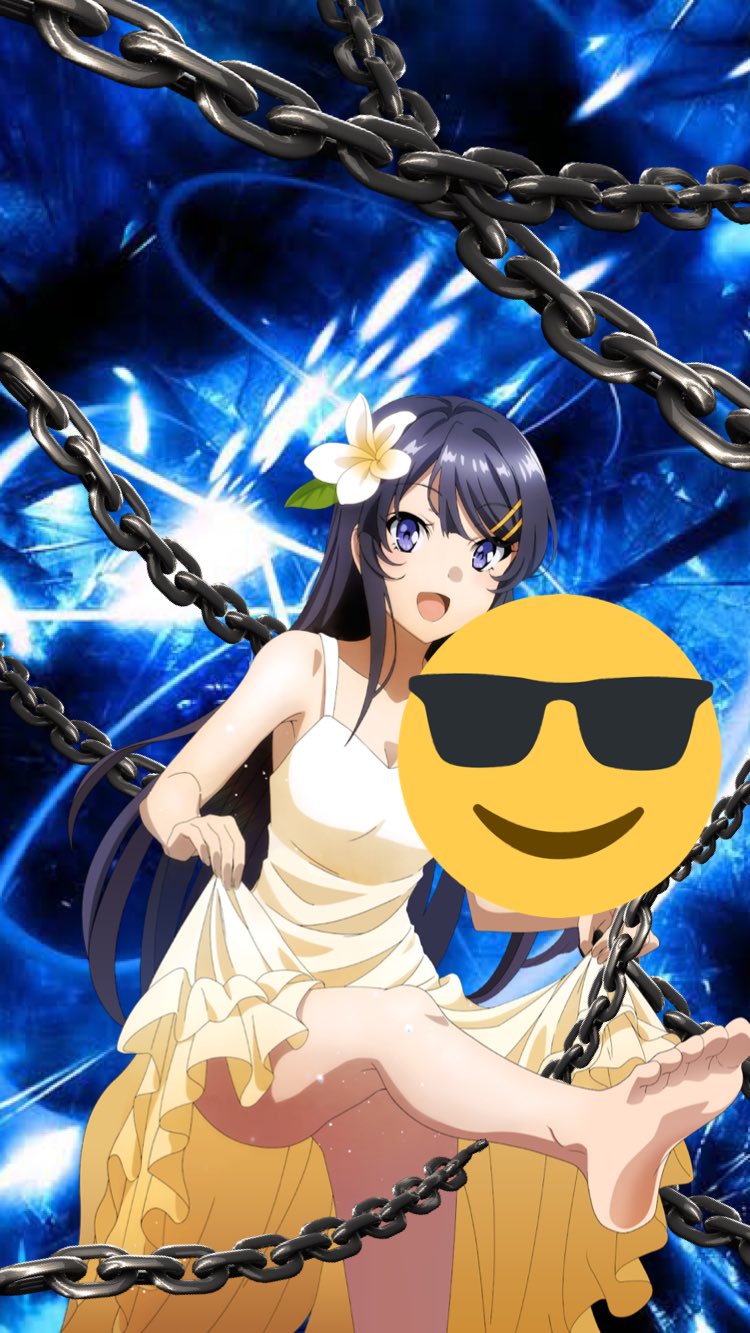 雪月花 青ブタ 桜島麻衣の壁紙完成しました 欲しい方はrt フォロー リプください 好評であればほかのメンバーもします 青春ブタ野郎はバニーガール先輩の夢を見ない T Co 3jjq6tgkbz Twitter