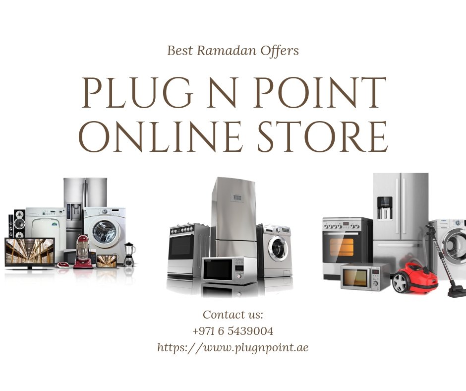 plugnpointuae's tweet image. Plug N Point is one of the top online store in UAE. You can visit our store in this summer for best discounts...
#onlinestore #plugnpoint #beststore #homeapplinaces #besthomeapplinaces
plugnpoint.ae
