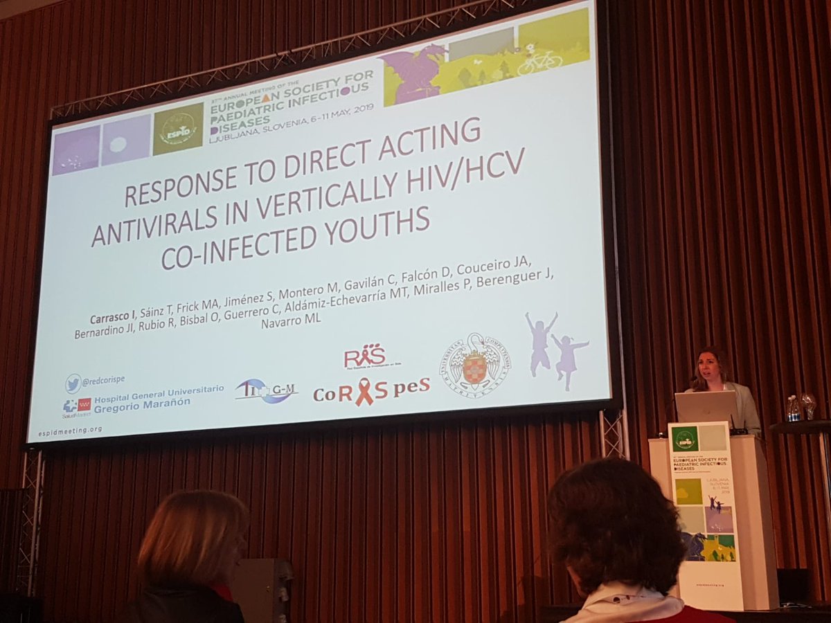 redcorispe's tweet image. High representation of @redcorispe at &apos;HIV in children&apos; Session at #ESPID2019 with Itzíar Carrasco, Irina Bercholc, Cristina Epalza and David Torres-Fernández. Excellent work, congratulations! @riscomunica @ESPID_Society #HIV #Pediatrics #InfectiousDiseases #Ljubljana