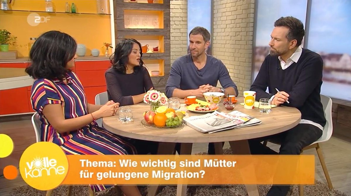 Ambassador of #MigrantMama, Manik Chander &amp; Melisa Manrique. 
Today we are guests at #VolleKanne to talk, celebrate and report about mothers and their experiences in Germany from all over the world 🥳
📺 #germantelevision #zdf 
zdf.de/verbraucher/vo…