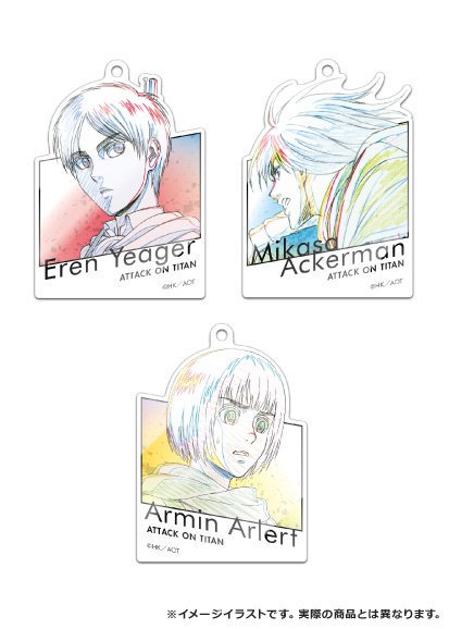 ベルトルト アクリルキーホルダー WIT STUDIO princesscafe_pri-4570162064029