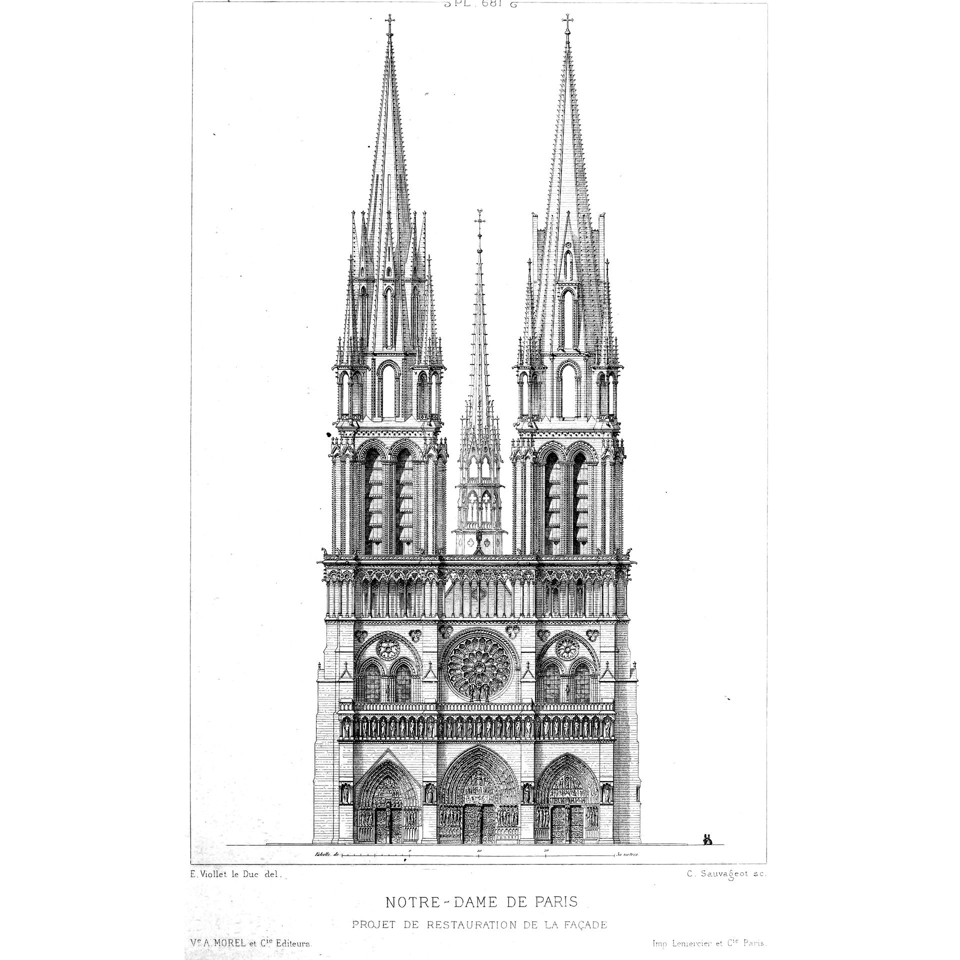 Afp News Agency On Twitter: "Videographic Highlighting Each Of Many Additions To Notre-Dame Cathedral In Paris By Architect Eugène Emmanuel Viollet-Le-Duc. French Parliamentarians Will Debate A Controversial Bill On Restoring The Cathedral,