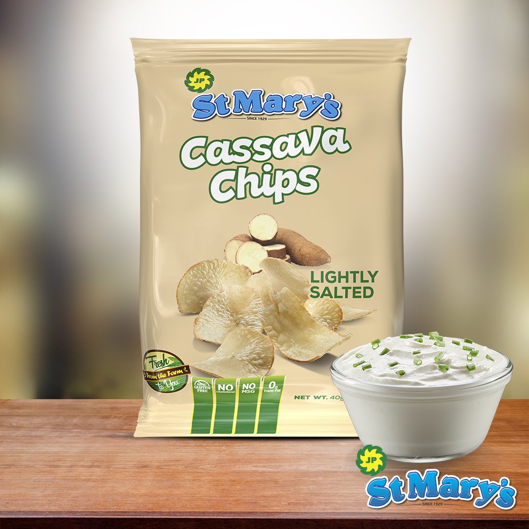 stmarysnacks's tweet image. On Fridays, we eat JP St. Mary’s Cassava Chips -- add a dip and make it a party!

jpstmarys.com 
#cassavachips #chipndip #befresheatfresh #jpstmarys