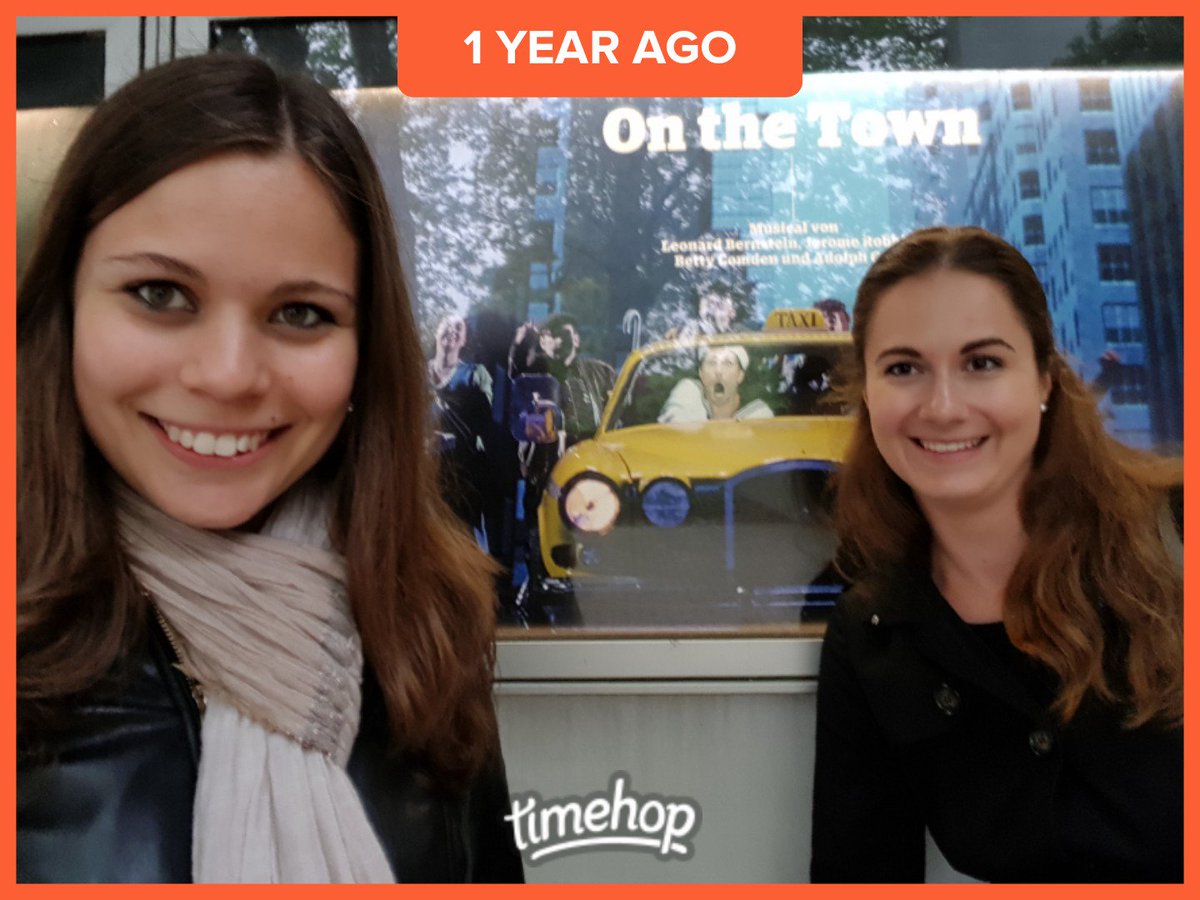 Marty__L's tweet photo. A year ago and 5 days ago - such fun little trips to St Gallen to see @sheilajcgrant be wonderful in these shows💃🏼 It's always so great to see you, on and off stage! 😊 https://t.co/6wuAETv35h