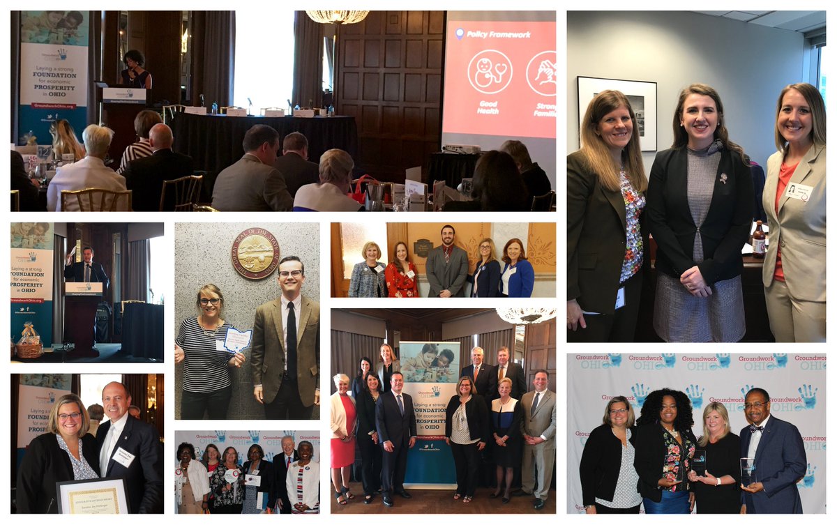 GroundworkOhio's tweet photo. The #GroundworkSummit2019 was a resounding success! Nearly 300 participants joined us for the day and met with over 100 members of the Ohio General Assembly to discuss the importance of #EarlyEd in the FY 20-21 #OHBudget! #LayingTheGroundwork Read more: https://t.co/fjVmrFBZN1 https://t.co/ZgxrB8gQZg
