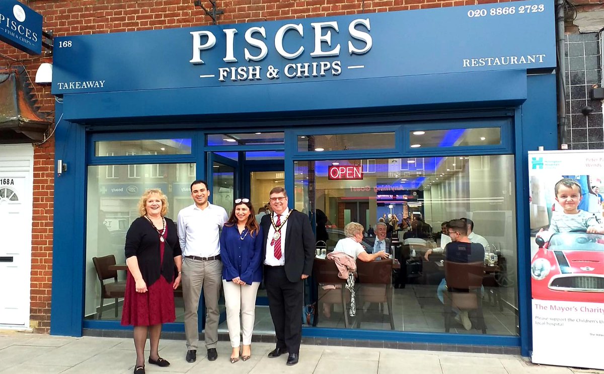 <1/3> We are so happy to have raised £1,000 for the Peter Pan and Wendy Children's Ward @HillHospCharity. The Pisces reopening was fun, busy and tasty.

The wards need funds: for equipment, but also to further develop their environment. We have met wonderful staff and...