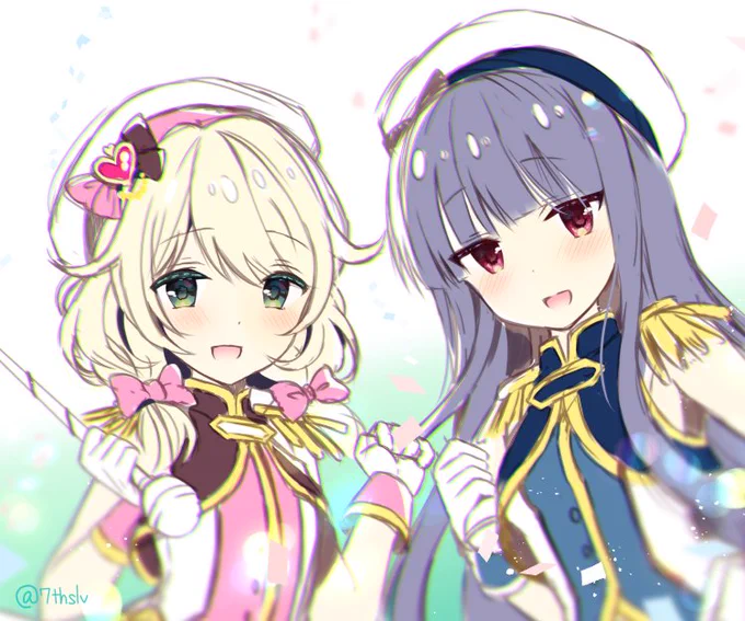 おそろいマーチング
#遊佐こずえ #佐城雪美 