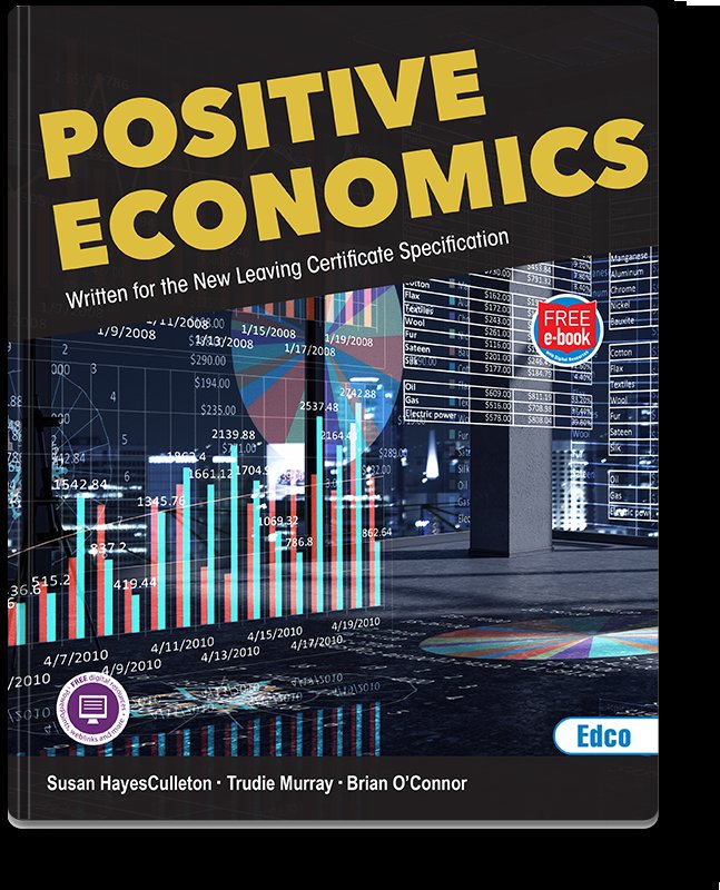 TrudieMur's tweet image. Delighted to see the release of the second text book I have written with my fantastic co-authors @SusanHayes_ and Brian O&apos;Connor. 
This text book is written to coincide with the roll out of a brand new Leaving Certificate Economics Specification in Sept &apos;19.
#PositiveEconomics