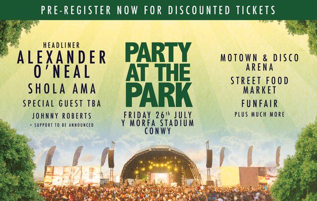 Can’t wait to visit beautiful Conwy in July for this fantastic party!

Get your tickets here guys , you know it’s gonna be kinda right!

partyattheparknorthwales.co.uk