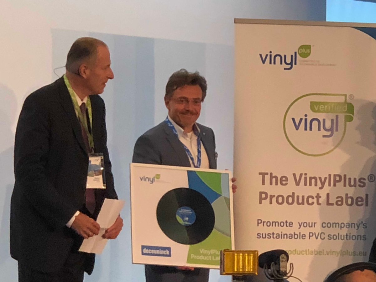 Congratulations to <a href="/Deceuninck/">Deceuninck</a> for being awarded the #VinylPlus Product Label.