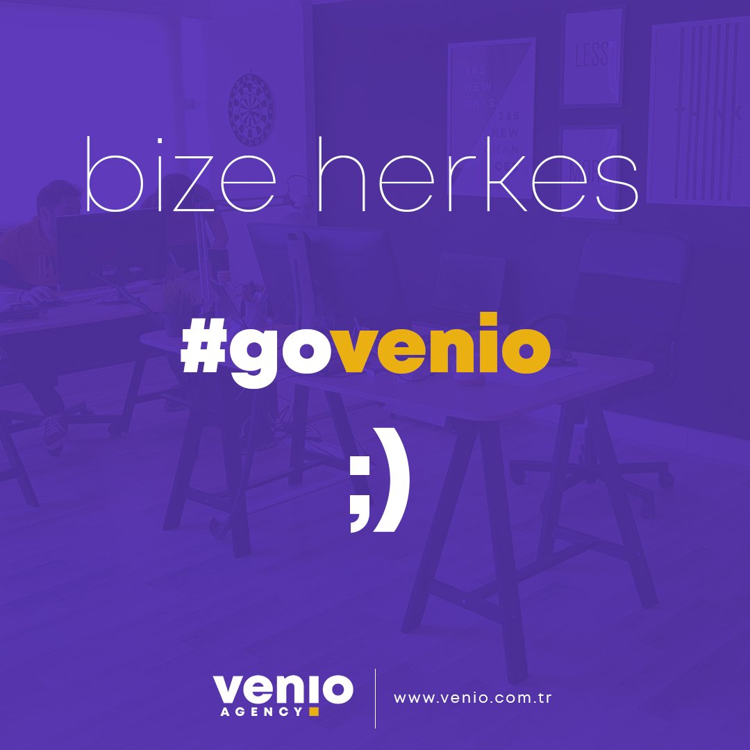 Bize herkes #govenio 😎

#izmir #venio #php #html #webdesign #design #software #js #work #izmirwebtasarim #webtasarım #instagram #markatescili #google #heygoogle #twitter #adwords #googlemaps #eticaret #social #socialmedia