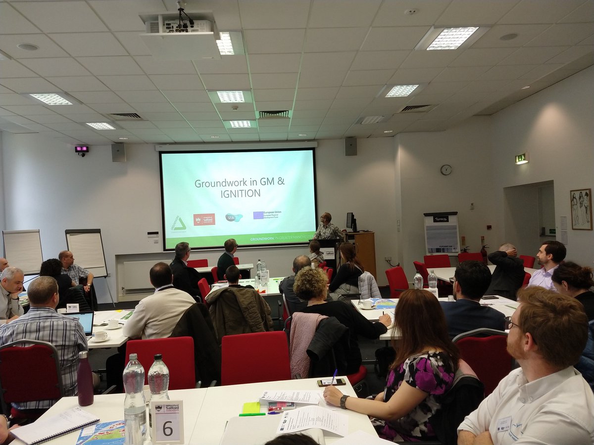 BuiltBySalford's tweet photo. Through collaboration and strategic partnerships, today’s #UIAproject IGNITION will build on the project ambitions to develop innovative nature-based solutions and reduce wider carbon omissions #SalfordLivingLab #BuiltBySalford https://t.co/BPSssMOYWH https://t.co/dyy5Ne942m