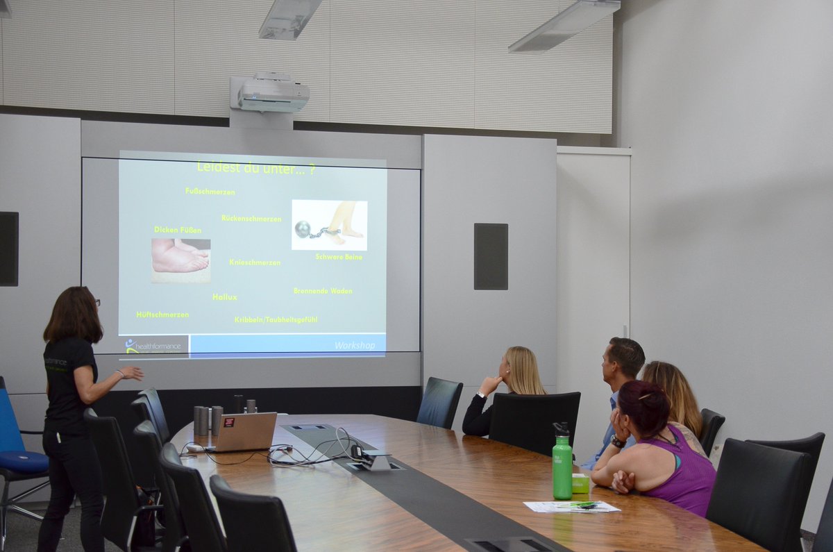 At CAPTRON, everything was about health for the second time today. Throughout the day, our employees were able to try out various workshops and activities on the day of the exercise, all in great collaboration with our partner <a href="/BARMER_BY/">BARMER Bayern</a>