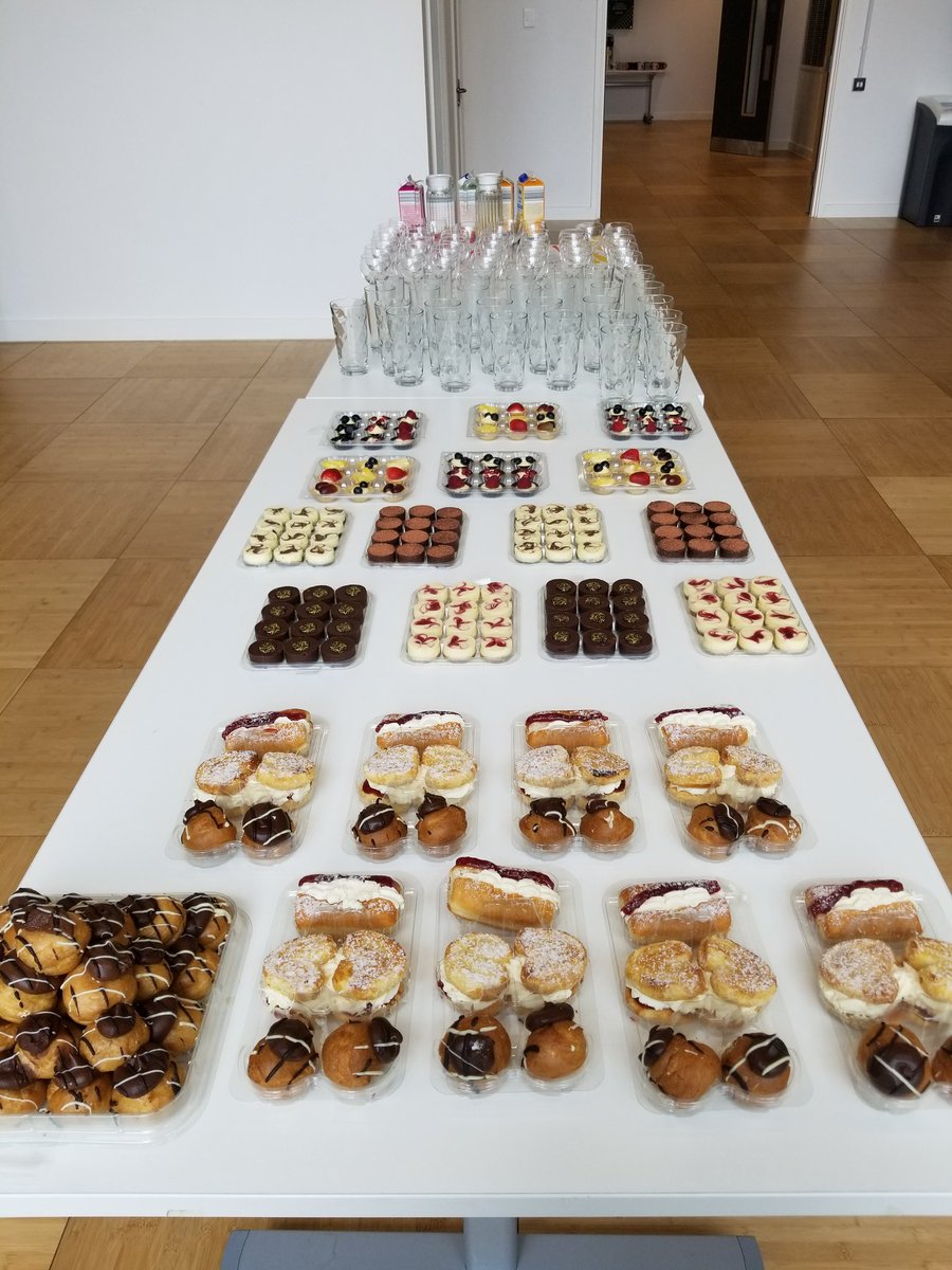 bio_exe's tweet photo. Lunch is served! Thank you Taste of Devon for an amazing spread!! https://t.co/4XugWe9cRz