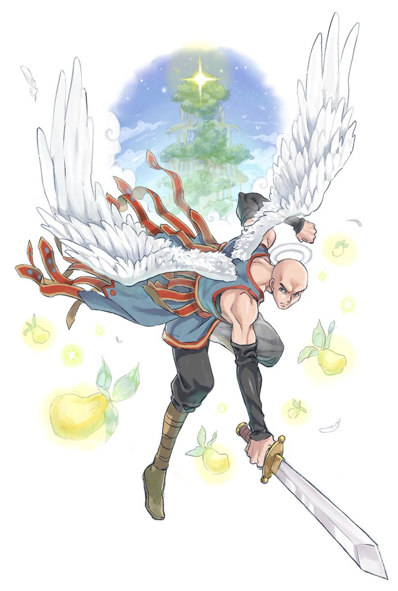 イガイガ Ut Sur Twitter ウン年ぶりにドラクエ9のイザヤール師匠を描いたよ 大阪で手伝ってくれた売り子先生へお礼絵