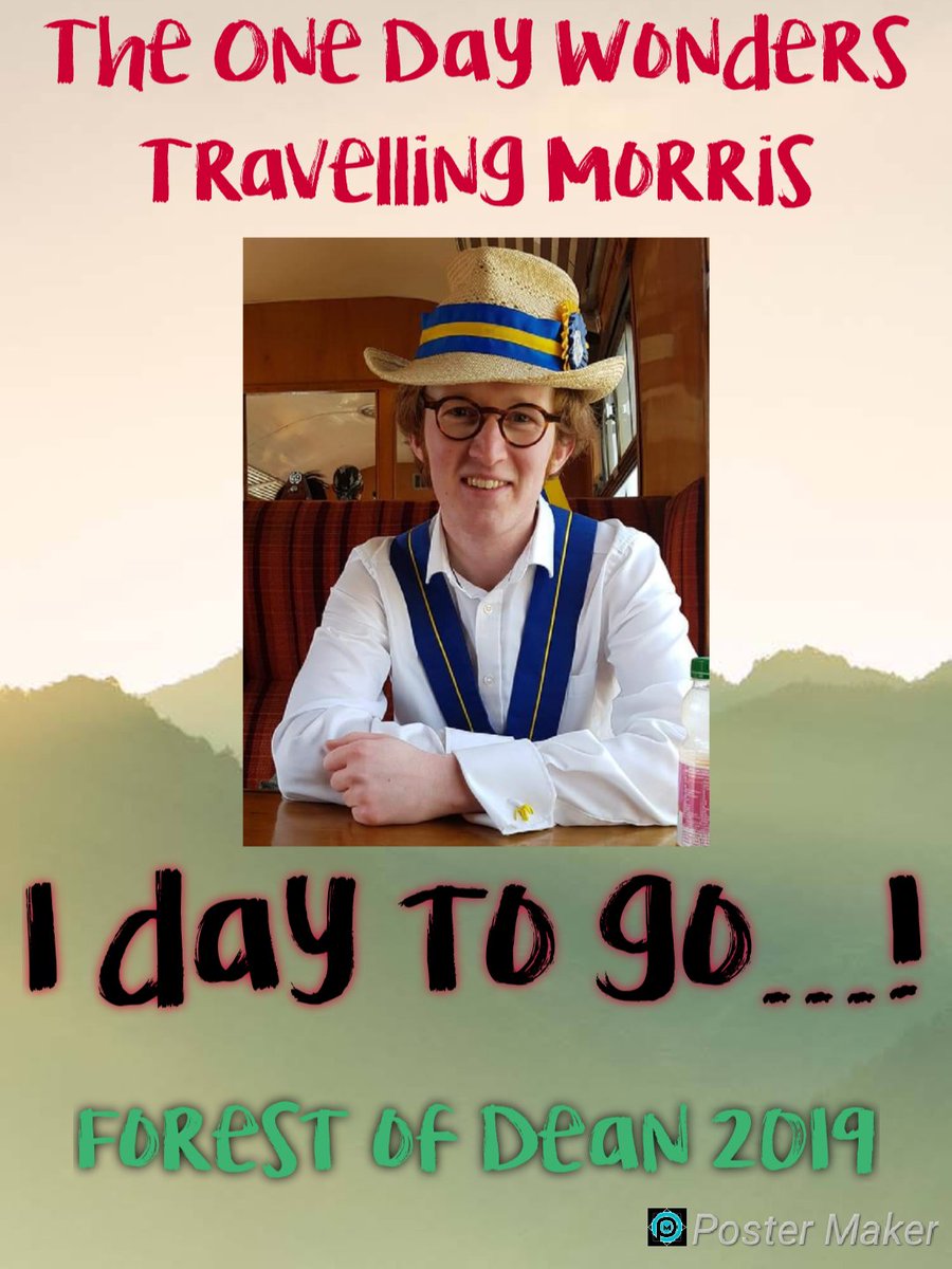 OneDaysMorris's tweet image. Tomorrow we'll be touring the #ForestofDean! And today's featured One Day Wonder is this year's Foreman, Matt Simons.
Following the One Days format Matt will have kept this year's tradition a secret, which the rest of us will only find out at practice tonight!
#ODWTM2019 
#morris