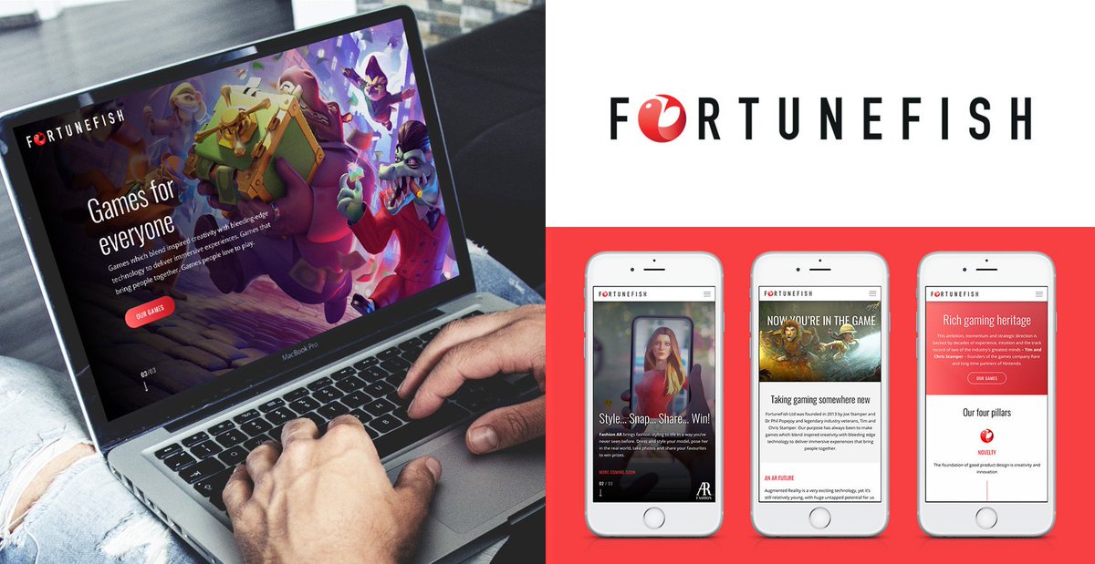 Breathing fresh life into a visual identity, redefining the tone of voice, and waving goodbye to an old website. See our recent project with FortuneFish: bit.ly/2PYDfvP

#brandrefresh #branding #design #toneofvoice #webdesign #craftcms #brandexperts