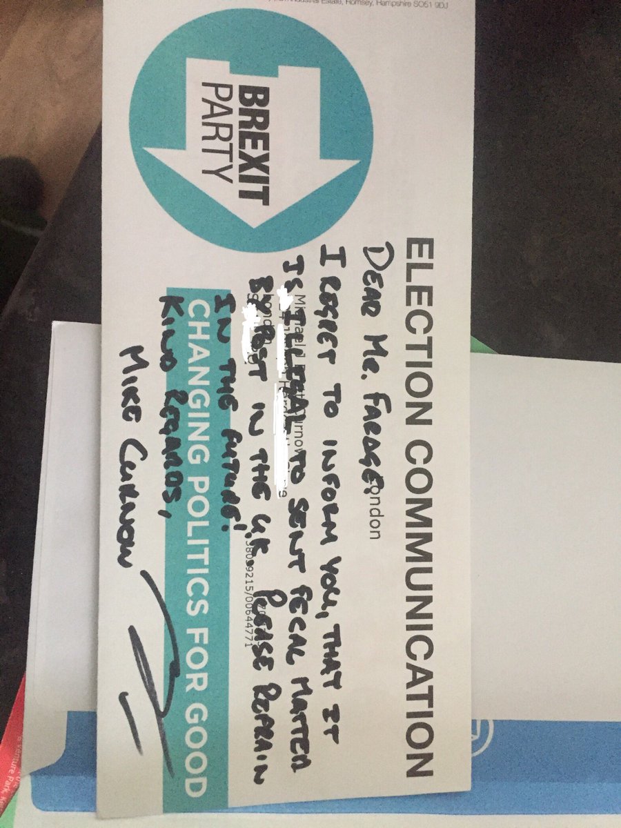 The48plus's tweet photo. Join the #bowlmovement! Constipate the Brexit Brexit Party’s ability to canvas by post, by returning all of their mail to them. Don’t get fliers? No problem! Just send a piece of paper with #bowelmovement written on it! Don’t take their shit: give it back to them. https://t.co/KeZexsfHYg