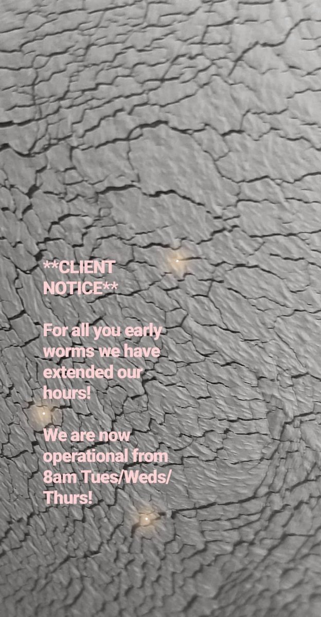 notjustnotjust's tweet photo. We have adjusted our opening times for you!

https://t.co/j4DJQVQVSI https://t.co/CIDPVGRT6X