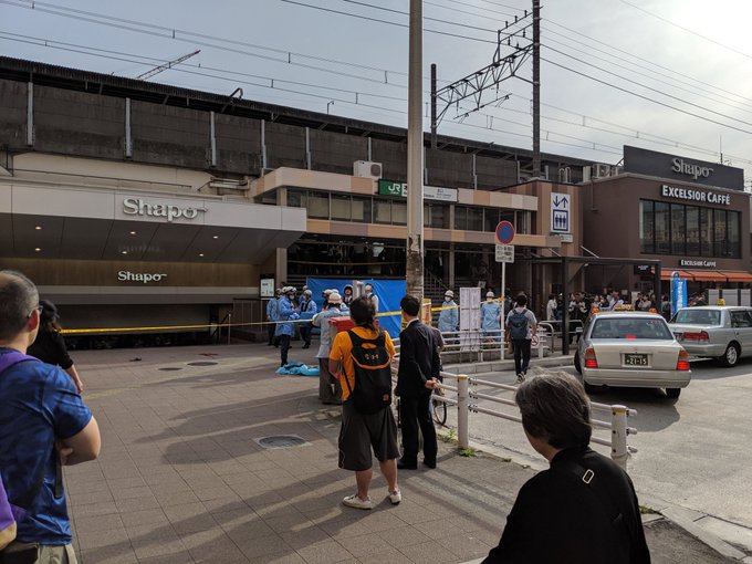 飛び降り自殺か 本八幡駅で事件 警察 救急車集結 血溜まりができていた 生で見ちゃった まとめダネ