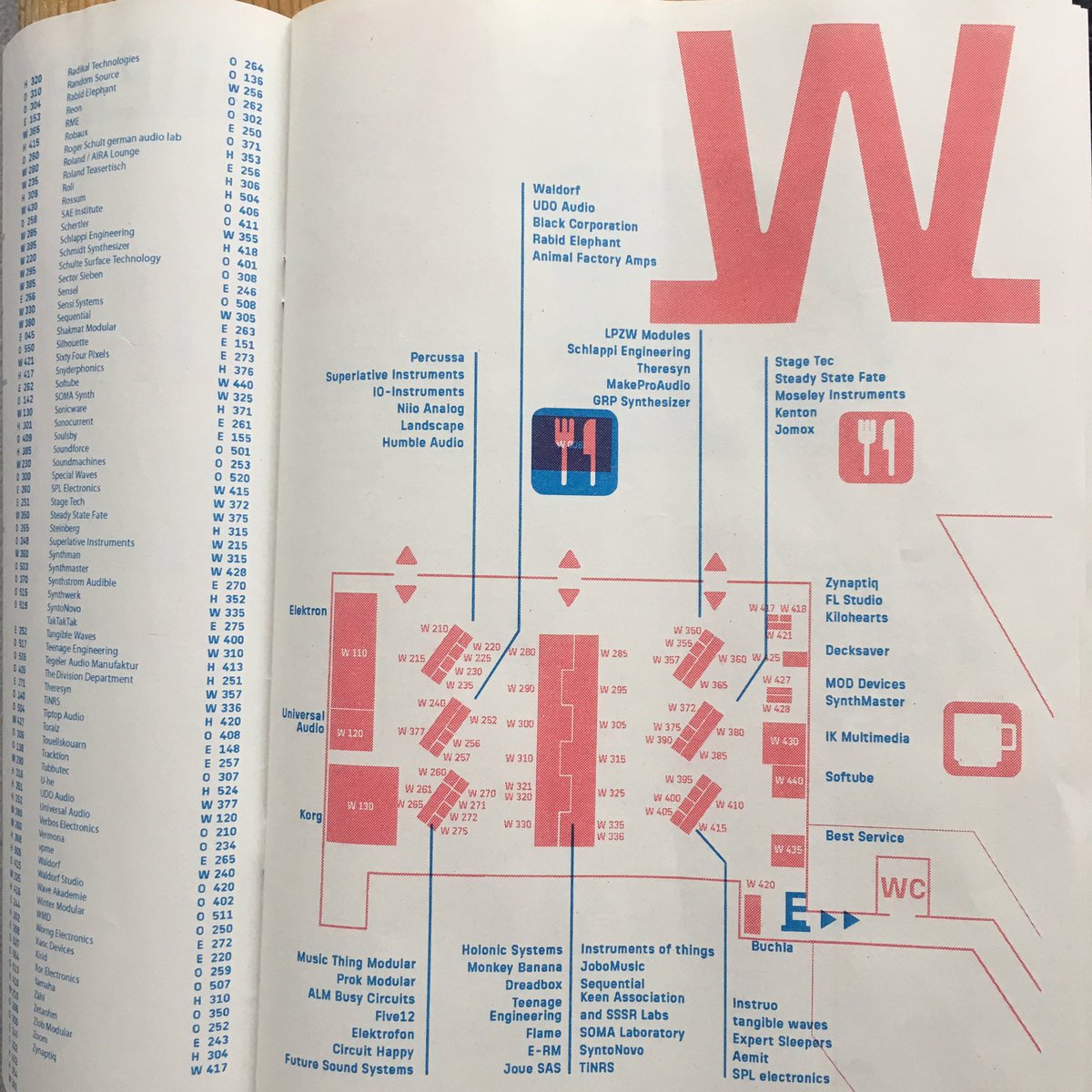 We are near the foodstands. If you’re going for a curry, spice up your life with a Cosmopolitan! #Superbooth19 #superbooth #modularsynth #synth #berlin
