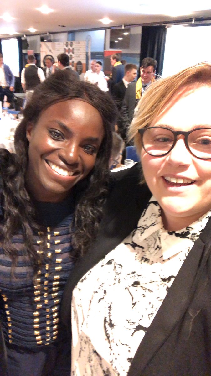 mcwfancast's tweet photo. As nights go that was pretty special! Thanks to fans again for the nominations for the #TheFBAs. Congratulations to all the winners on the night & to the @TheFBAs for recognising such great content creators! Nice to meet @EniAlu as well! Shall we do it all again next season? https://t.co/h98UNez2aU