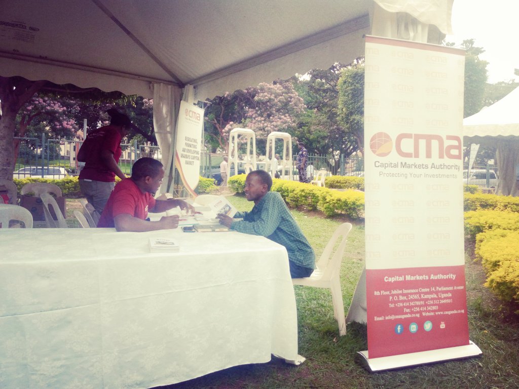 OlivielOfficial's tweet photo. The #Public_Exhibition has already kicked off at #Constitutional_Square. Come explore your investment options in Uganda's Capital Market.
#CapitalMarketsWeek2019
@CmaUganda @kkalyegira @OpoMoses @BritamUganda @XenoUganda @nbstv @CrestedCapital @iceauganda @rhodagreyson https://t.co/1W1bKFONsc