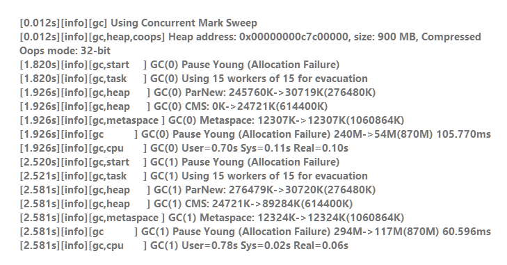 ycrash_rca's tweet image. What are the challenges in having different GC log formats?Fig shows CMS GC log format in Java 9 unified GC Logging framework ow.ly/WEiH30oDKio 
#Java9 #JavaGCLogs #JavaUnifiedGCLogging
