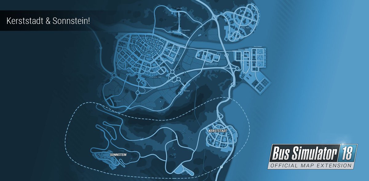 BusSimGame's tweet photo. We are happy to present you a first overview of the new city districts of our upcoming map extension for Bus Simulator 18. As you can see, we have opened a whole new area south of Seaside Valley for you.
#bus18 #games #astragon #stillalive #UE4 #madewithunreal #DLC https://t.co/9eELQKzyio