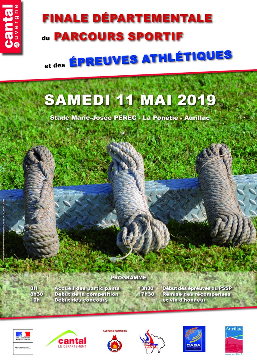 SDISduCantal's tweet image. Allez on se motive. Demain, c'est la finale départementale du parcours sportif des sapeurs-pompiers #PSSP
Go Go Go 💪👨‍🚒👟