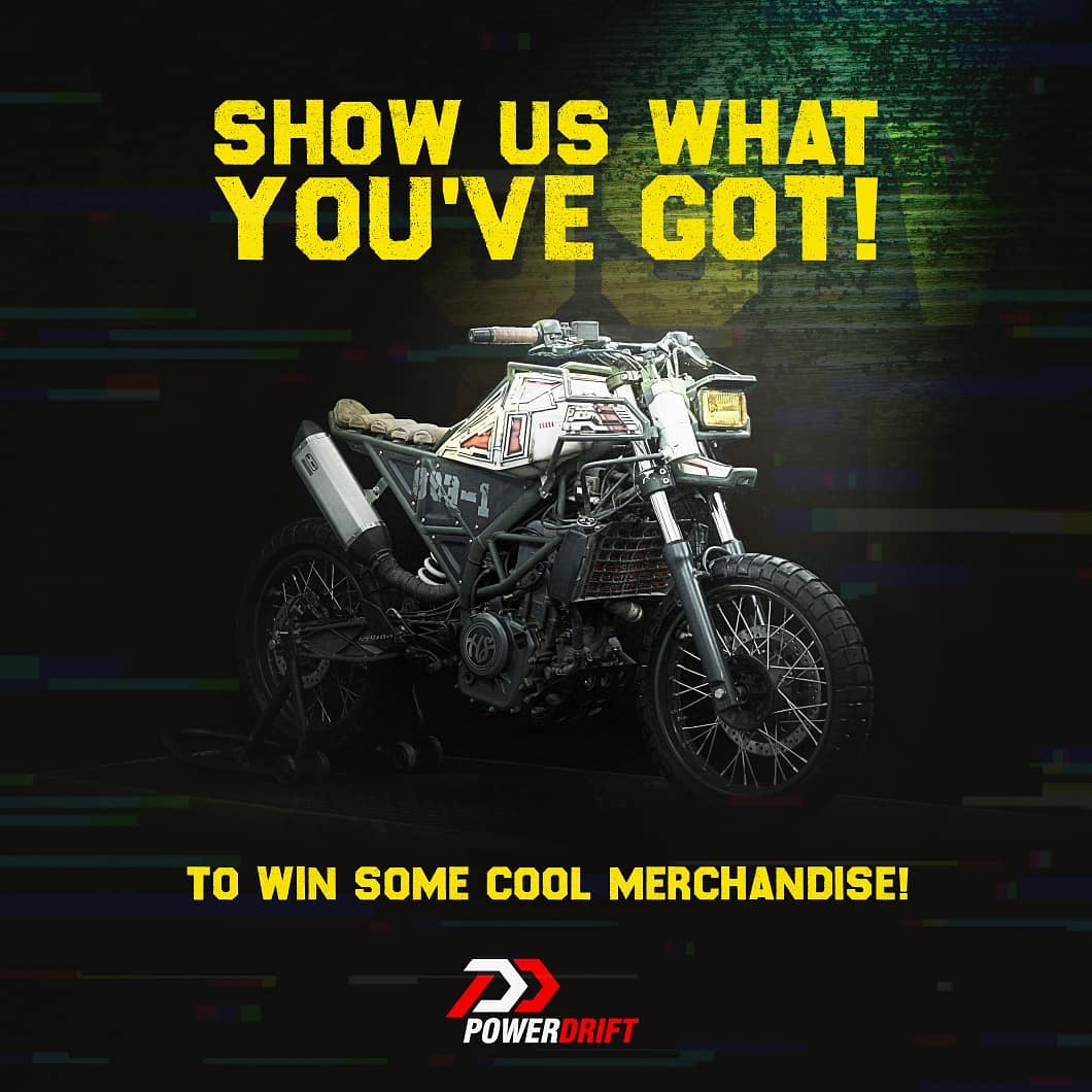PowerDrift's tweet image. Hello PDArmy, it's time to show your creative side!

Post photos of your custom builds, tagging PowerDrift along with #PowerDrift and #HolyShift. The best ones will get featured and have a chance to win Holy Shift merchandise!