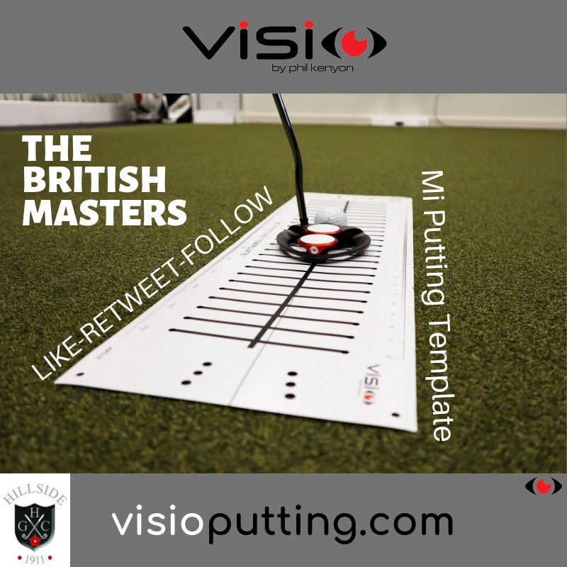 VisioPutting's tweet photo. 3 DAYS remain to enter our FREE prize draw for a chance to WIN @VisioPutting Mi Putting Template of your choice to celebrate this weeks @british_masters @Hillside_GC simply LIKE-RETWEET-FOLLOW this post to be in with a chance of WINNING! #practicewithpurose 🇬🇧 https://t.co/B5TGzndwpL