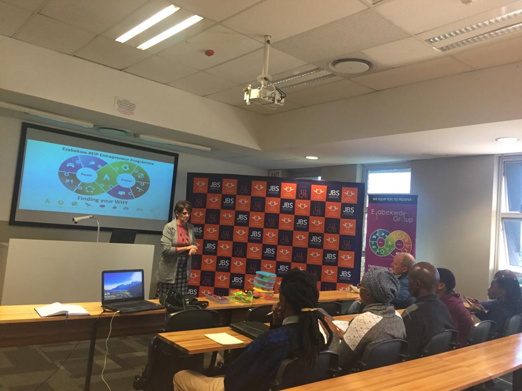 JBS_CE's tweet photo. Yesterday's entrepreneurial session with @BrassellElize at @go2uj Soweto Campus. https://t.co/BsVXB8yQbh