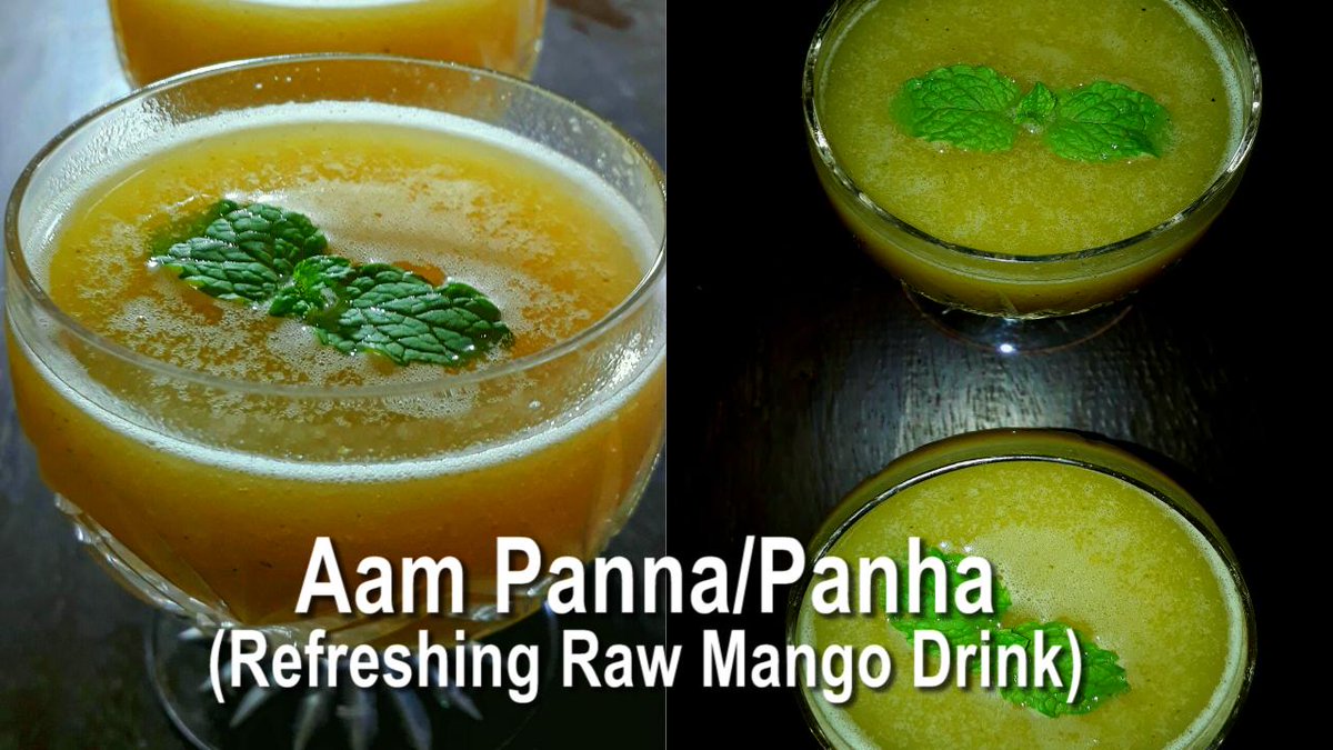 cookingaddictn's tweet photo. Aam panna is an Indian drink renowned for its heat-resistant properties. It is made from raw mangoes and is yellow to very light green in color, and is consumed as a tasty and healthy beverage to fight against the intense Indian summer heat.
Recipe link : https://t.co/r9zbFusbJc https://t.co/Qq07TSvllf