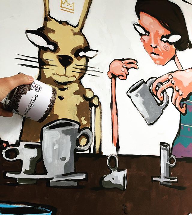 🇸🇰 Zajaca krmime GP ckom. Ma to rad. 🇬🇧 Feeding the 🐰 with GP coffee! He likes! #lovecoffee #coffeelover #specialtycoffee #thirdwavecoffee #kavomilci #komarno #slovakia #gpkava #kavomilci #kavicka #kave #coffeeroaster bit.ly/2PW4TcT