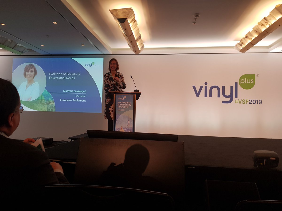 Czech MEP Martina Dlabajova reflects on the evolution of society and the changing needs regarding education, environment and #sustainability 

#vsf2019 <a href="/Mdlabajova/">Martina Dlabajova</a> 🇨🇿🇪🇺🌎🌍🌏