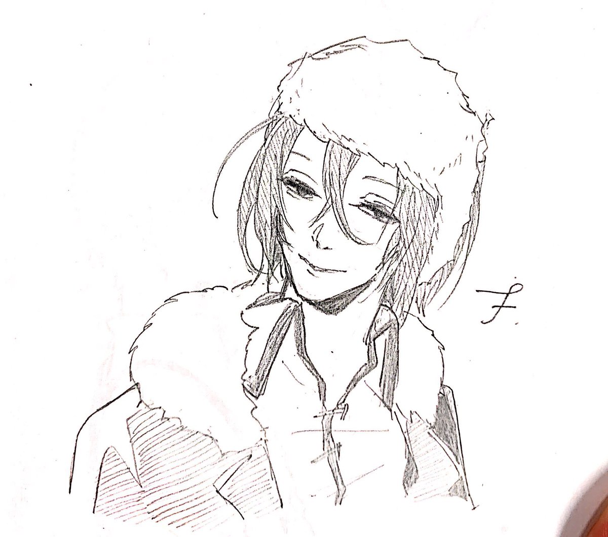 今日文ストだしドスくんめちゃくちゃ描き殴ってた たのしかった 