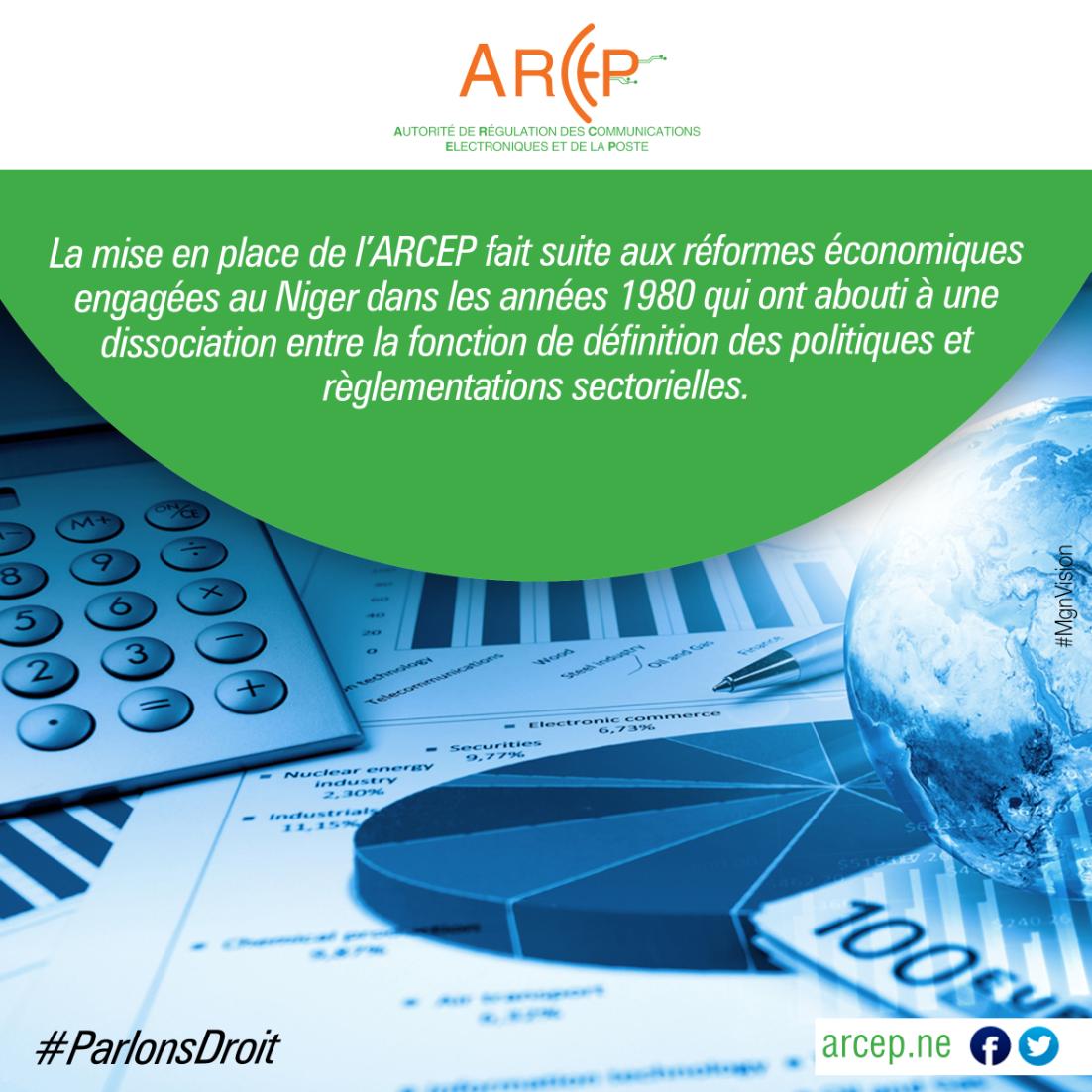 Comment l’ARCEP a été mise en place ? 
La Présidente du Conseil Mme BETY AICHATOU HABIBOU OUMANI vous répond 👇🙂