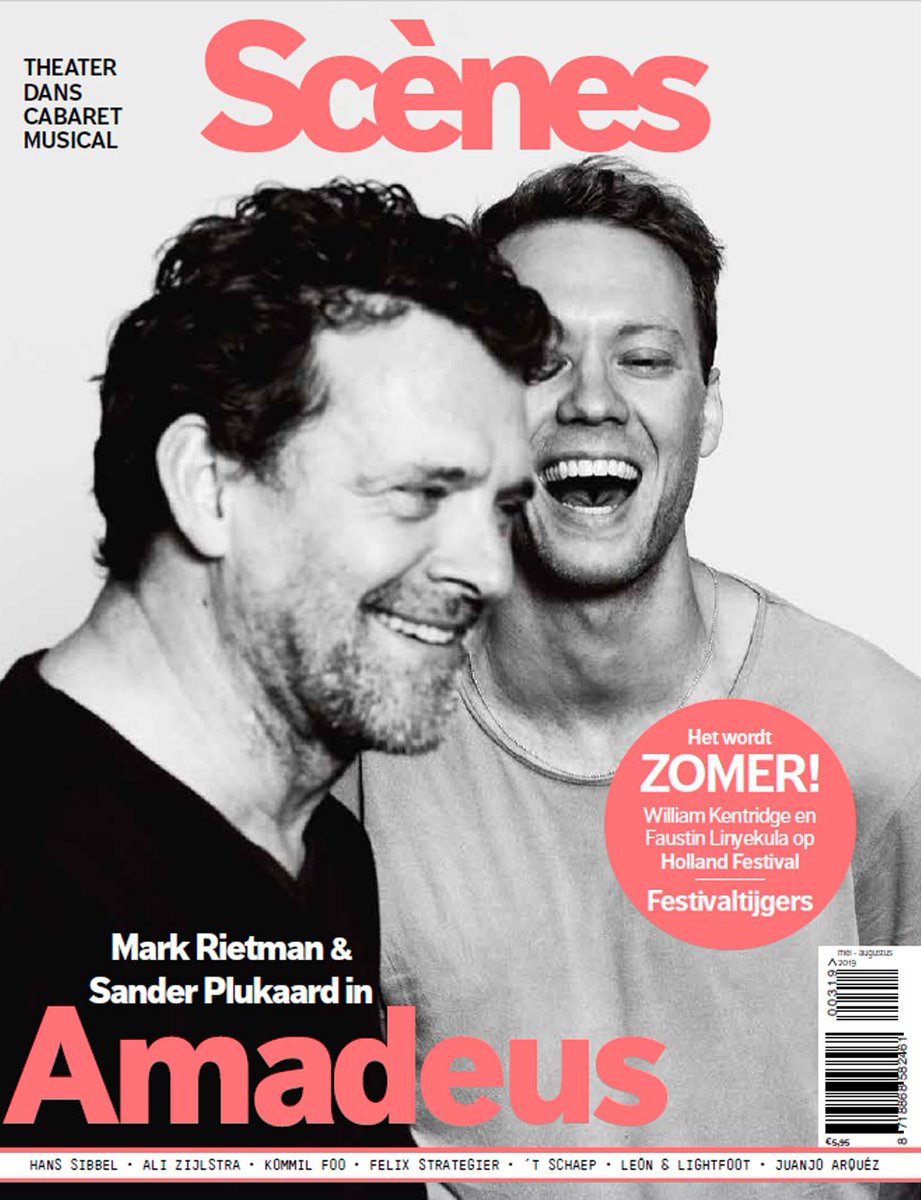 Vandaag verschijnt de derde editie van 2019!
scenes.nu