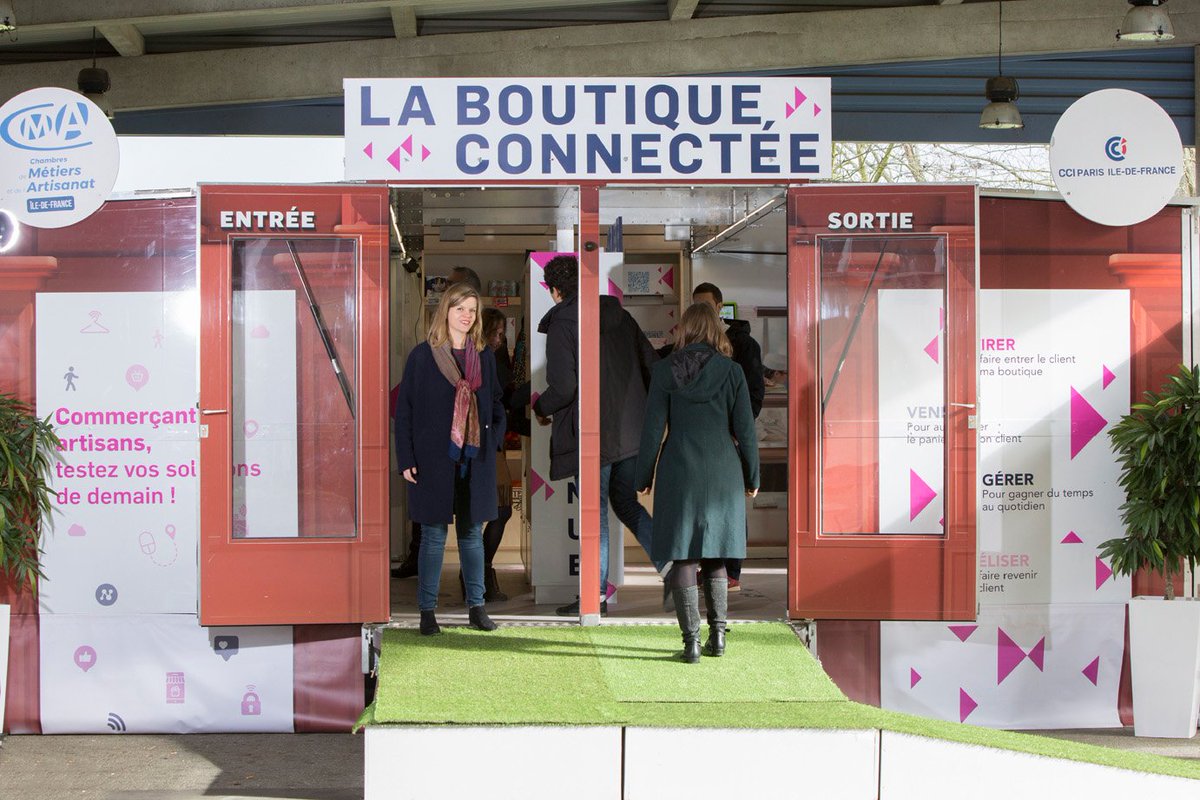 CCI_Paris_IdF's tweet image. 📣📣 La Boutique connectée nomade, vient à votre rencontre à Persan et Beaumont (95) les 16 et 17 mai. Venez tester des solutions digitales pour développer votre commerce !
👉  fcld.ly/pgvffiu cc @[CCI Val-d'Oise]
#attirer #vendre #fidéliser #gérer