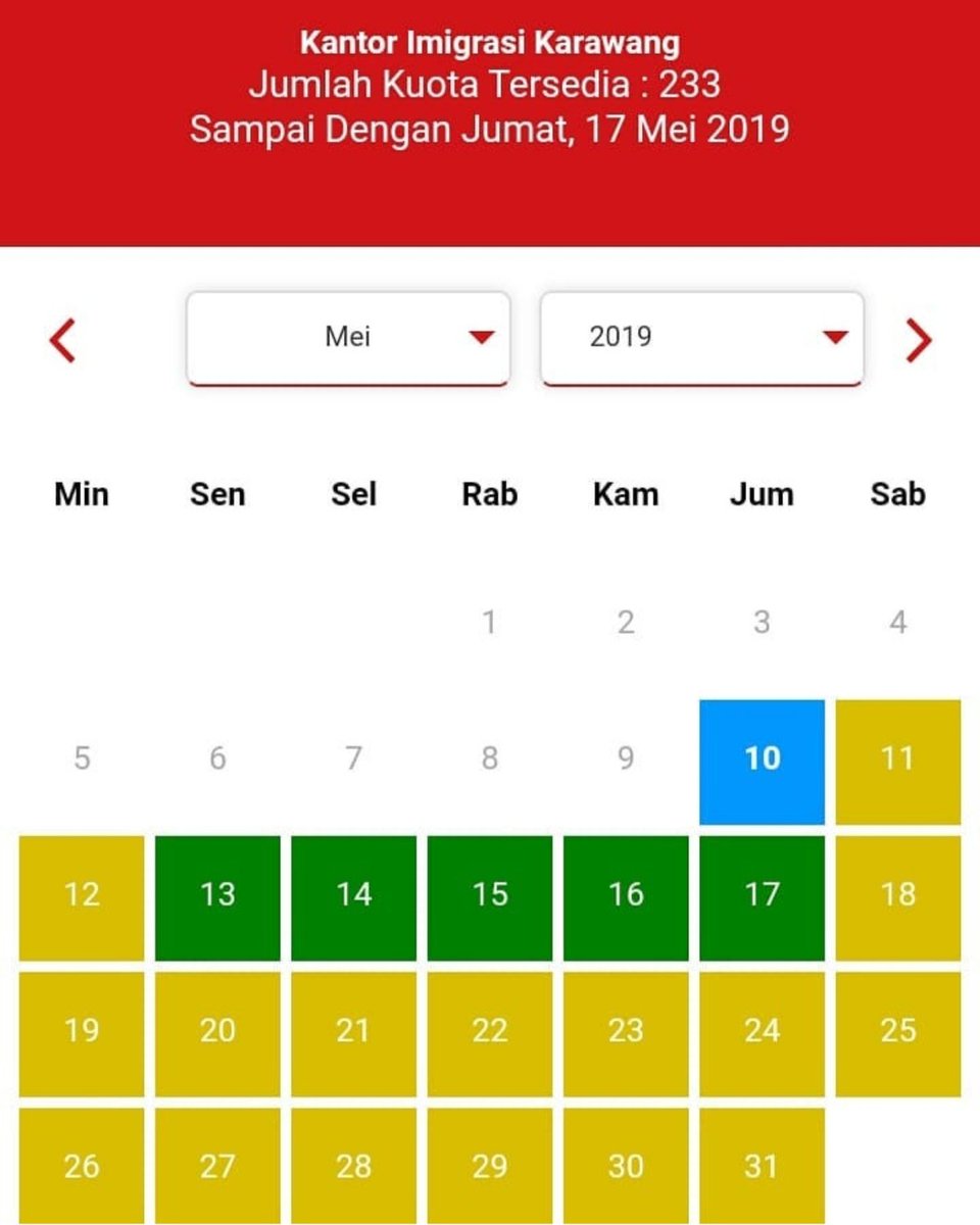 Kantor Imigrasi Kelas I Non TPI Karawang tweet media