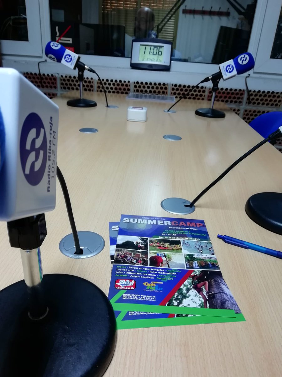 HelloEnglishRib's tweet photo. ¿Aún no has escuchado la entrevista?
#HelloEnglishSchool en @RadioRibarroja Escúchala aquí https://t.co/XoD3iNgNIN
Tu #AcademiaDeIngles en #RibarrojaDelTuria #CampDelTuria #AprendeIngles #InglesParaNiños #InglesParaEmpresas #ClasesDeIngles https://t.co/YKj1su4qKz