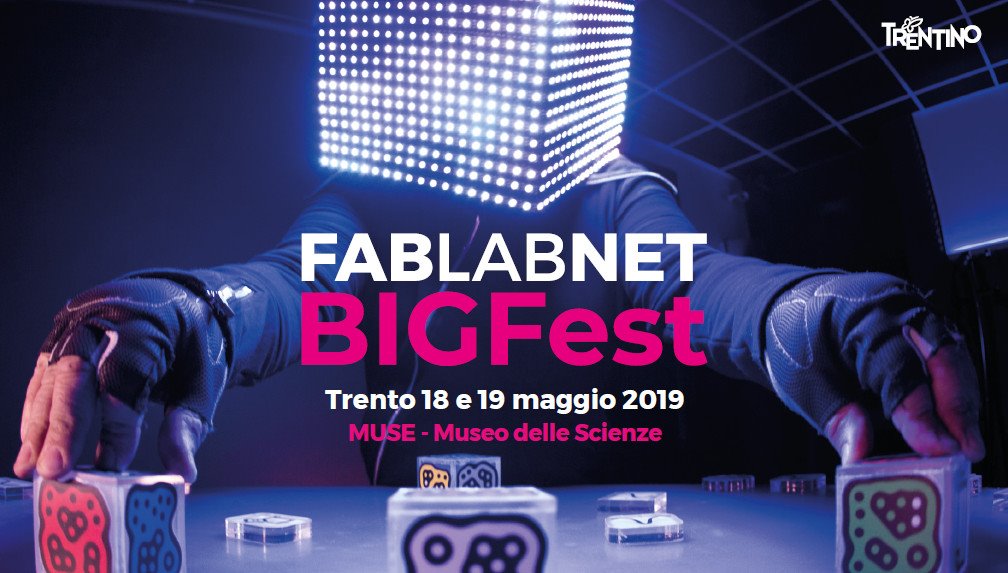mega_hub's tweet photo. Settimana prossima i nostri maker sono al @MUSE_Trento in compagnia di tanti altri fablab per il FabLabNet BIGFest -- "Due giorni di conferenze, musica e showcase
che riunirà a Trento la Rete Centro Europea dei FabLab" --
#fablabnetwork #FabLabNet #fablab #Europe #Italy https://t.co/NncScEhPga