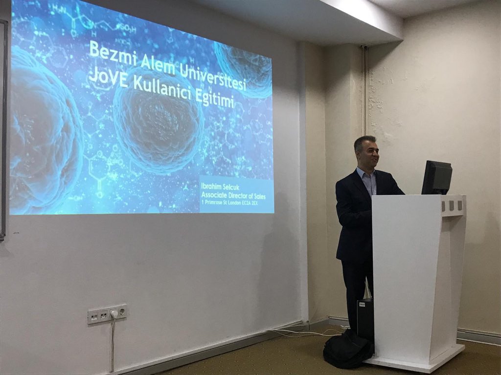 bvukutuphane's tweet image. Değerli Kullanicilarimiz,
 
JOVE Hakemli Video Veri Tabanı
eğitim semineri,

📍Dekanlık Seminer Salonunda başlamıştır.    @JoVEJournal