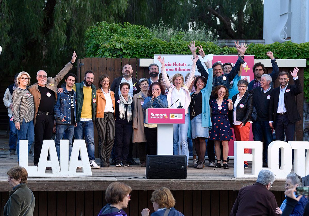 Bon dia, Sant Just!
Ahir, per inciar la campanya, un magnífic acte de presentació de la candidatura.
Aconseguirem una alcaldia republicana amb la primera alcaldessa de Sant Just!
#SumantperSantJust 
<a href="/AlcaldiaRepubl1/">AlcaldiaRepublicanaSJ 🎗</a>
@JxCatSantJust
#SantJust