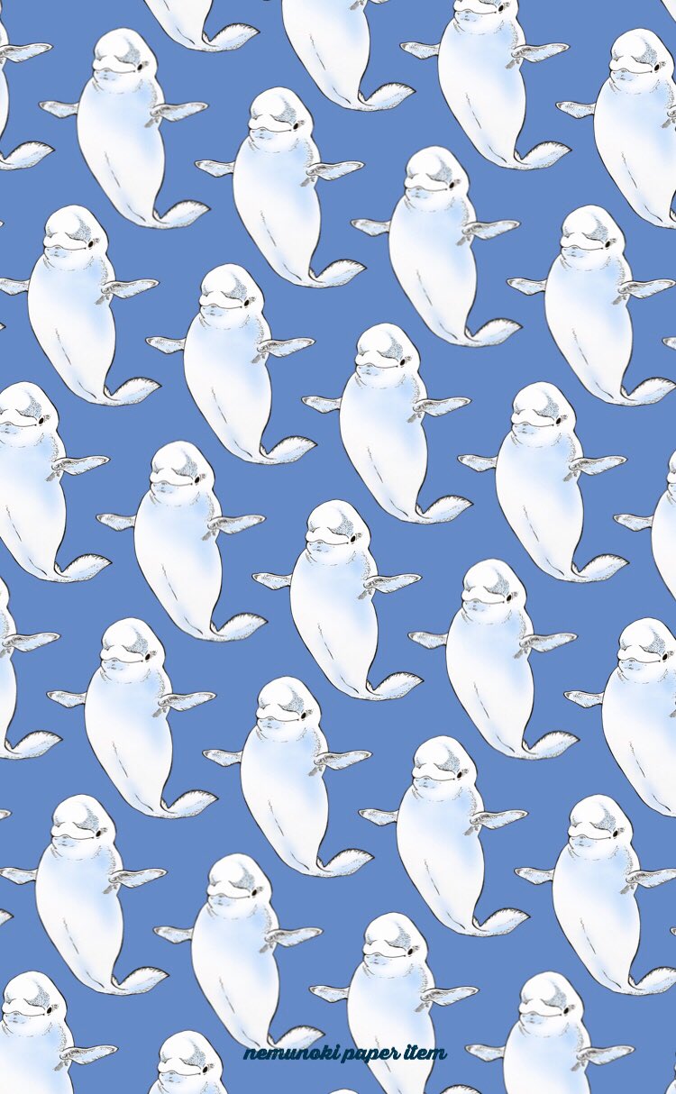 Nemunoki Paper Item 今日のnemunoki 水族館でシロイルカさんに癒されましたので スマホなどで使える 壁紙を作っちゃいました かわいいよシロイルカ よかったら皆様もどうぞ T Co Iaibvfaeks Twitter
