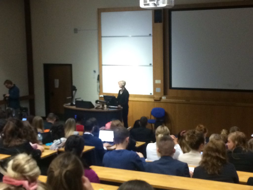 0xHypeApp's tweet photo. Rapt audience of 120 student nurses and midwives from around Europe listen to @RMayNurseDir and her priorities for #teamCNO #ejlasummit https://t.co/xhefzDwwgC