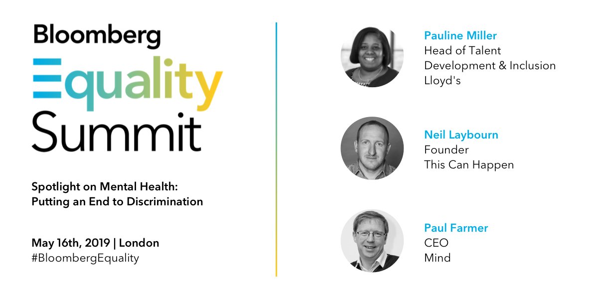 neillaybourn's tweet photo. Discussing all things mental health, business and equality on the 16th May.
https://t.co/AH3hpwkSHd
@paulfarmermind @paulinemiller01 @business @Bloomberg https://t.co/sqFMsXvLNV